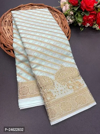 Stylish Women Kosa Silk Saree with Blouse piece