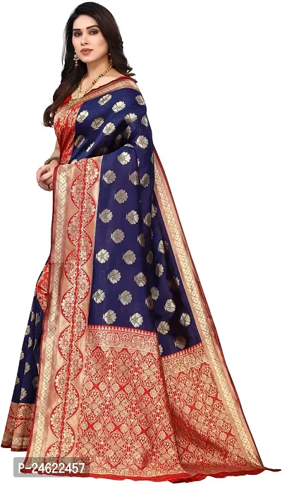 Stylish Women Art Silk Saree with Blouse piece-thumb3