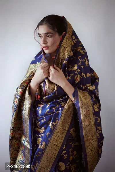 Stylish Women Art Silk Saree with Blouse piece-thumb0