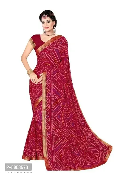 Beautiful Georgette Saree with Blouse piece