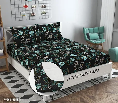 Geo Nature  Fitted Bedsheet