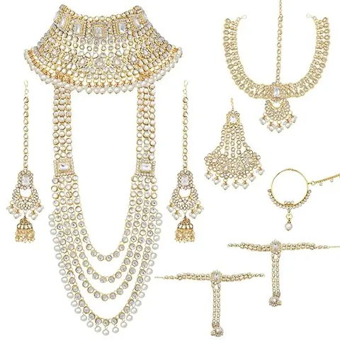 Trendy Designer Kundan Alloy Choker Set