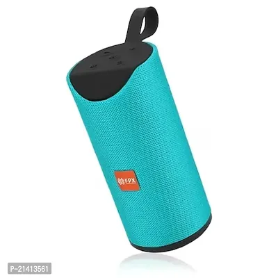 Stylish Green Portable Bluetooth Speaker With Super Bass Compatible With Android, iOS And Windows-thumb0