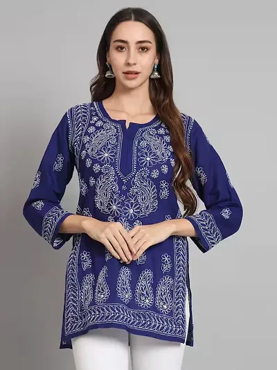 Stylish Cotton Printed Short Kurti