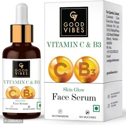 Vitamin C and B3 Skin Glow Face Serum 30 Ml-thumb0