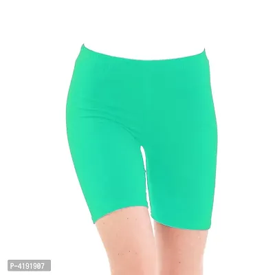 Stylish & Comfortable Women Short For Gym, Yoga, Sports Activities (Turquoise)