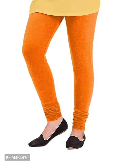 Elegant Woolen Solid Leggings For Women And Girls- Pack Of 3-thumb2