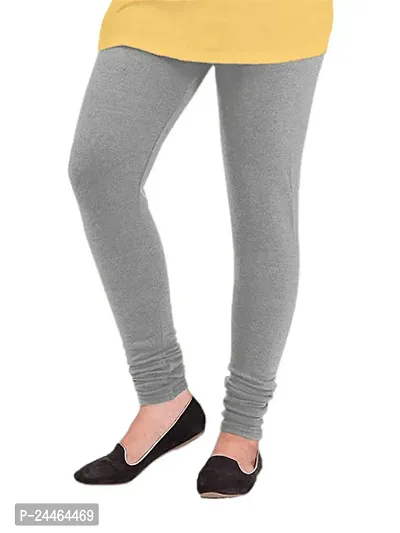 Elegant Woolen Solid Leggings For Women And Girls- Pack Of 3-thumb4