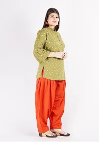 Fabulous Multicoloured Cotton Solid Salwars For Women Pack of 2-thumb4