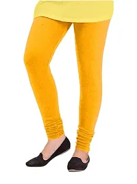 Elegant Woolen Solid Leggings For Women And Girls- Pack Of 3-thumb3