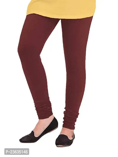 Winter Wear Woolen Legging for women (Color: Pink, Sky Blue, Maroon)-thumb2