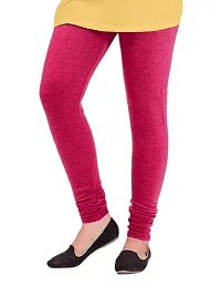 Winter Wear Woolen Legging for women (Color: Pink, Sky Blue, Maroon)-thumb3