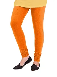 Winter Wear Woolen Legging for women (Color: Pink, Sky Blue, Orange)-thumb1