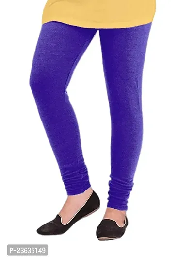 Winter Wear Woolen Legging for women (Color: Pink, Sky Blue, Purple)-thumb2