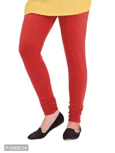 Winter Wear Woolen Legging for women (Color: Pink, Sky Blue, Red)-thumb3
