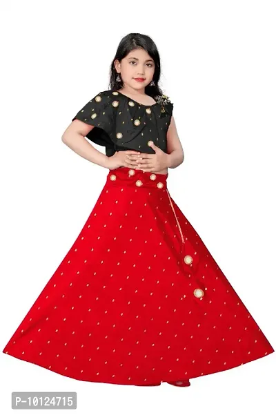 Trendy Cotton Blend Lehenga Choli-thumb2