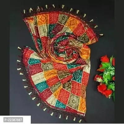 Beautiful Multicoloured Art Silk Dupattas For Women