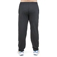 Stylish grey  cotton blend track pants for men-thumb3