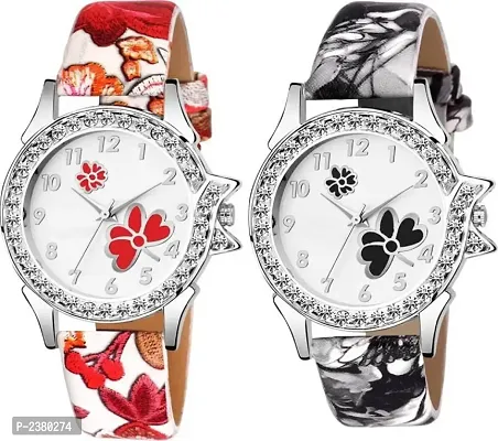 Stylish Multicoloured Watches For Women-thumb0