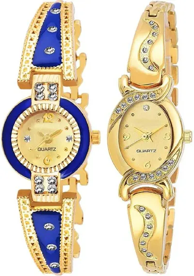 Combo Of Metal Strap Watches For Women