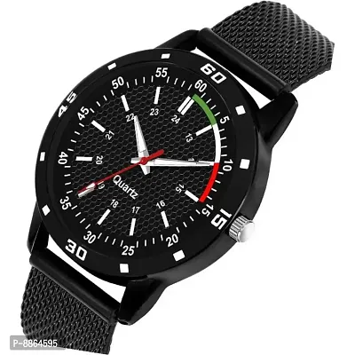 Black Analog Watches For Men-thumb2