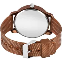 Pack Of Two PU Belt Attractive Look Analog Watchnbsp;For Men-thumb2