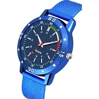 Pack Of Two PU Belt Attractive Look Analog Watchnbsp;For Men-thumb1