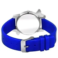 Stylish Blue PU Analog Watches For Women And Girls-thumb2