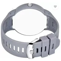 Stylish Grey PU Analog Watches For Men-thumb1