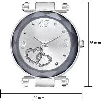 Stylish White PU Analog Watches For Women And Girls-thumb4