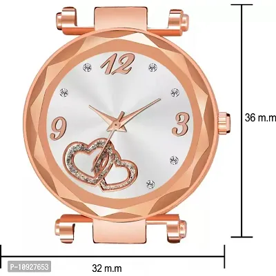 Stylish Orange PU Analog Watches For Women And Girls-thumb4