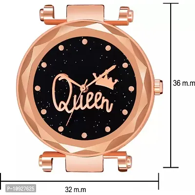 Stylish Orange PU Analog Watches For Women And Girls-thumb5