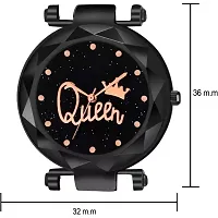 Stylish Black PU Analog Watches For Women And Girls-thumb4