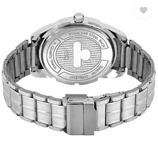 Stylish Silver Metal Analog Watches For Men-thumb1