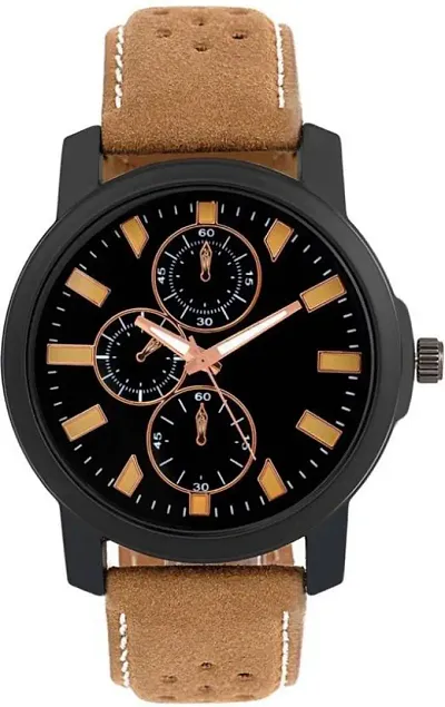 Stylish PU Analog Watches For Men