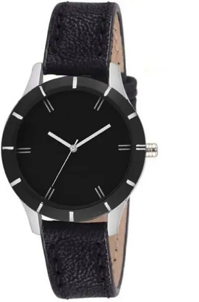 Stylish Synthetic Leather Analog Watches For Women