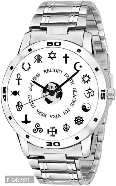 Classic Analog Metal Watch For Men