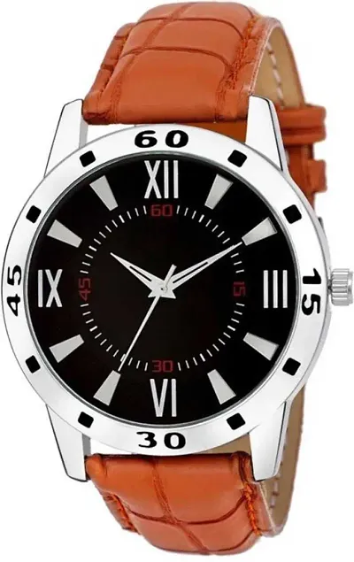 New Stylish Synthetic Leather Men's Watchnbsp;