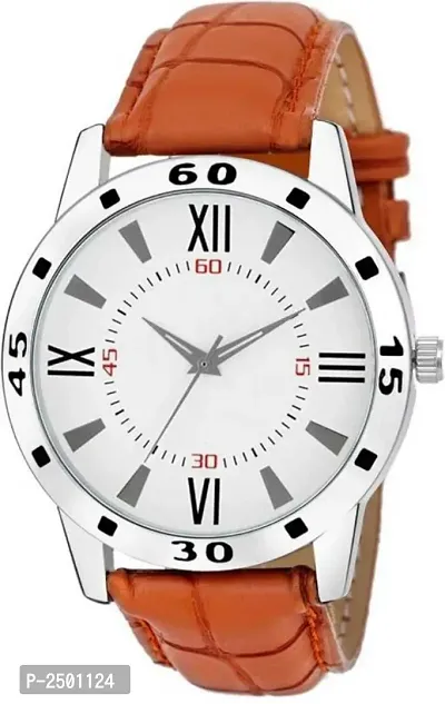 New Stylish Synthetic Leather Men's Watchnbsp;