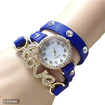 Love Synthetic Strap Watch For Women