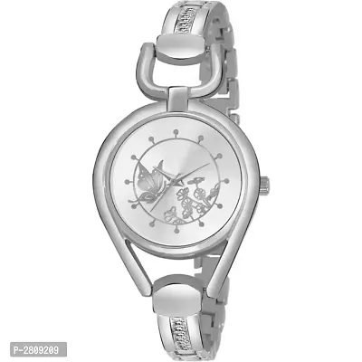 Metal Analog Watch For Women-thumb0