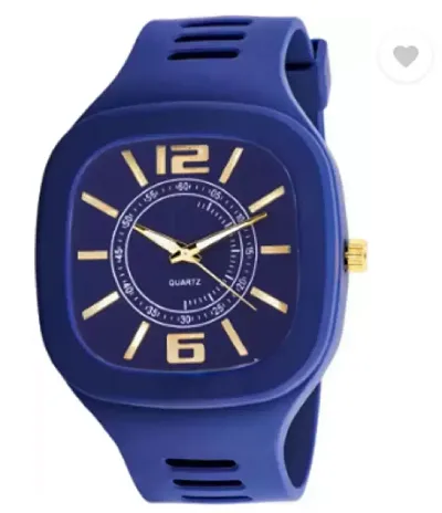 Stylish PU Analog Watch For Men