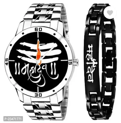 Classy Analog Watches for Men with Bracelet-thumb0