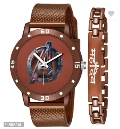 Bullet Printed Watch For Men-thumb0