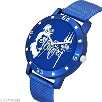 Men Blue Best Denim Watch-thumb1