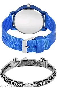 Men Blue Best Denim Watch-thumb2