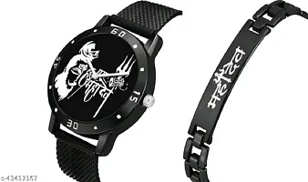 New Analog Couple Combo Watch For Men And Women-thumb1