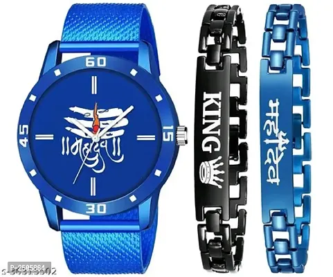 New Analog Couple Combo Watch For Men And Women-thumb3