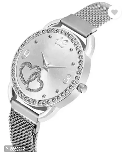 Metal Analog Watch For Women-thumb3