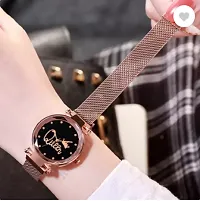 Women Red Metal Analog Watches-thumb1